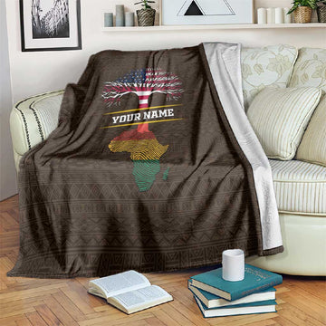 African Roots Design - Custom Personalized Blanket DT02