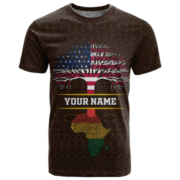 African Roots Design - Custom Personalized T shirt DT02