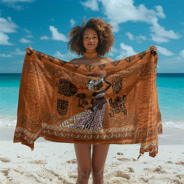 Personalized Beautiful Woman African Sarong DT02