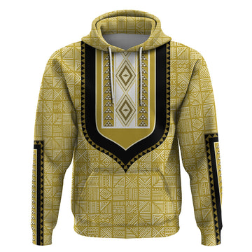 Personalized African Mudcloth Dashiki Hoodie DT02