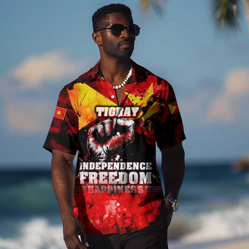 Tigrayans Independence Hawaiian Shirt I Stand with Tigray - Fist of Freedom DT02