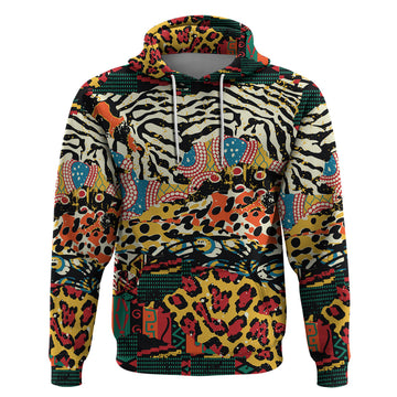 Africa Animal Pattern Hoodie DT02