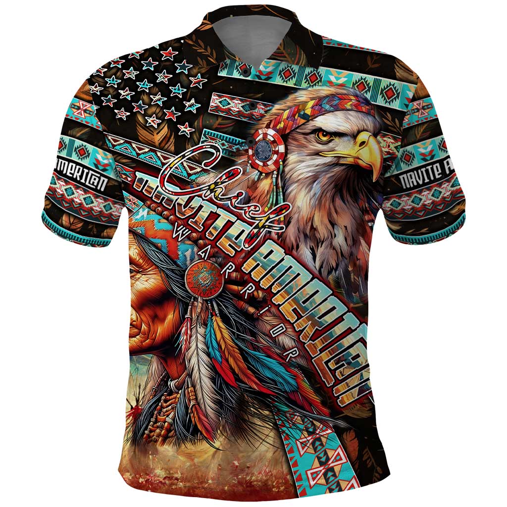 American Indian Warrior Chiefs Polo Shirt DT02