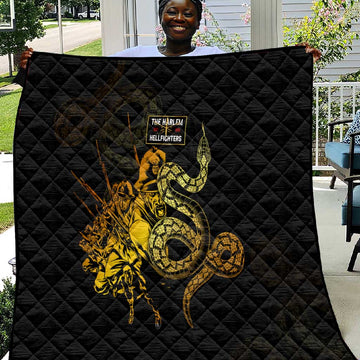 Harlem Hellfighters 369th Infantry Regiment Quilt Fight for Dignity WWII DT02