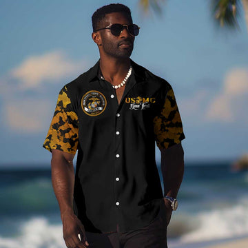 Montford Point Marines Hawaiian Shirt Afro Black History Tribute DT02
