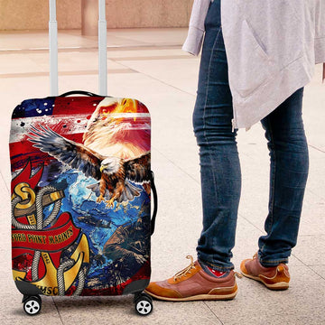 Serving The Nation Despite Injustice Luggage Cover DT02