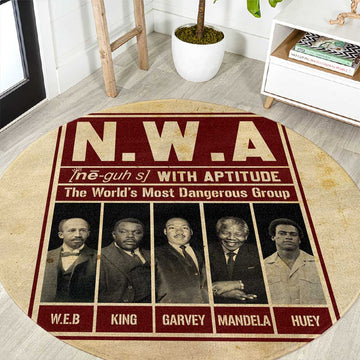 The World's Most Dangerous Group Round Carpet DT02