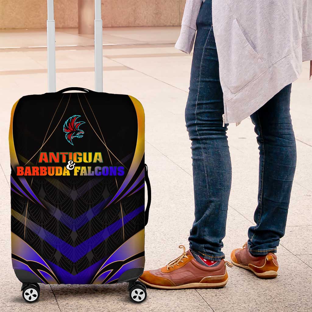 Antigua and Barbuda Cricket Falcons Luggage Cover Wings of Glory DT02