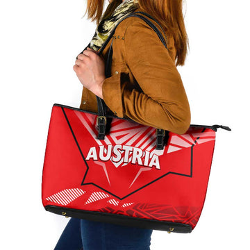Forever Austria Leather Tote Bag Osterreich Eagle DT02