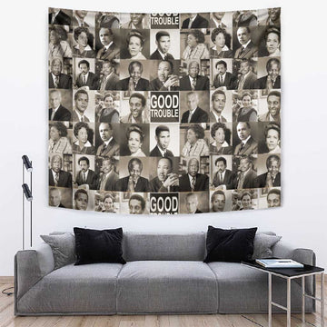 Good Trouble Tapestry Civil Rights Leaders DT02
