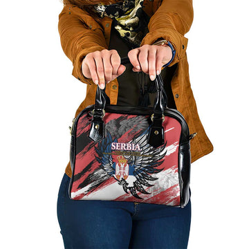 Serbia Shoulder Handbag Wings of the Nation Crown of Heritage DT02