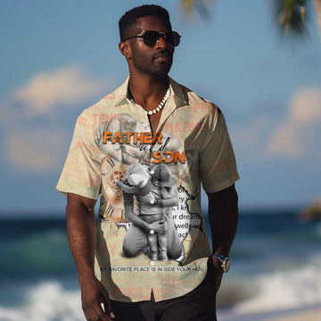 Gift for Dad - Personalized African Father and Son Hawaiian Shirt DT02