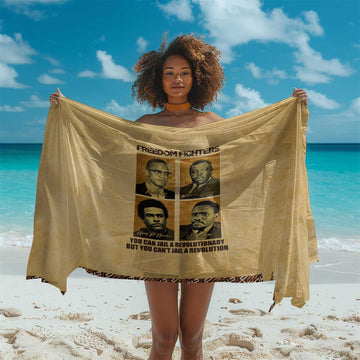 Revolutionary Freedom Fighters - Civil Rights Leaders Sarong DT02