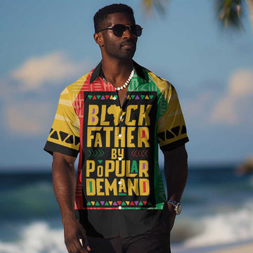 Black Father By Popular Demand Hawaiian Shirt African Art DT03