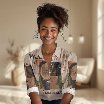Melanin Every Shade Slays Women Casual Shirt Afro Women DT03
