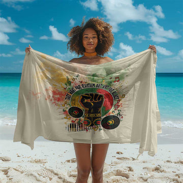 They Want Our Rhythm Not Our Blues Sarong Afro Pride Music DT03