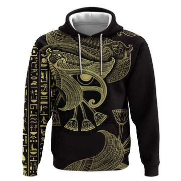 African Hoodie Horus Eyes Egyptian God DT03