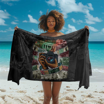 African American Civil Rights Leaders Sarong Heritage in Frames Photography DT03