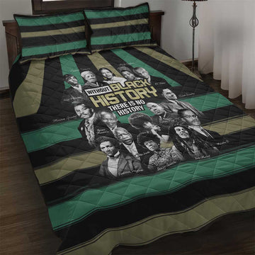 Black History Month Quilt Bed Set Civil Rights Leaders DT04