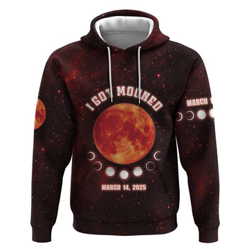 Blood Moon 2025 Hoodie Total Lunar Eclipse DT04