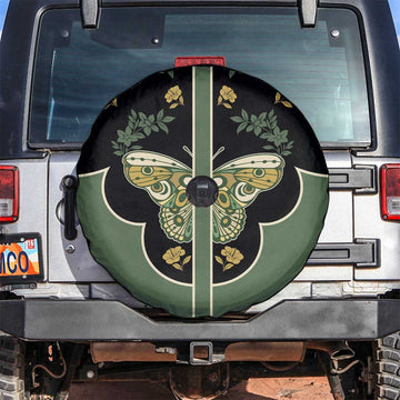 Retro Butterfly Spare Tire Cover Western Yoke Style DT05