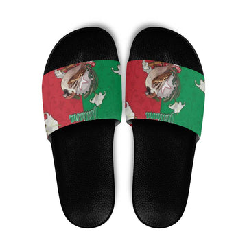Italy Slide Sandals Sparrow With Symbol Italiana DT05