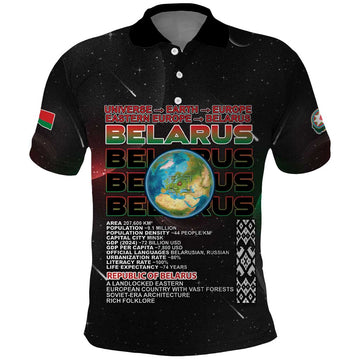 Belarus Polo Shirt Information From The Universe DT05