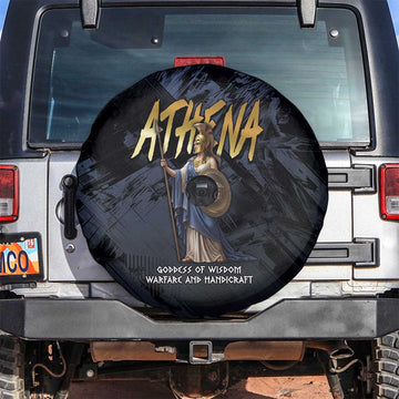 Ancient Greek Athena Spare Tire Cover Goddess Of Wisdom DT05