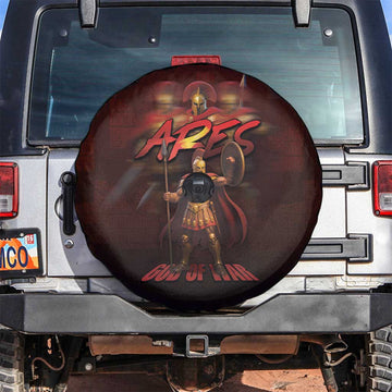 Ancient Greek Ares Spare Tire Cover God Of War And Courage DT05