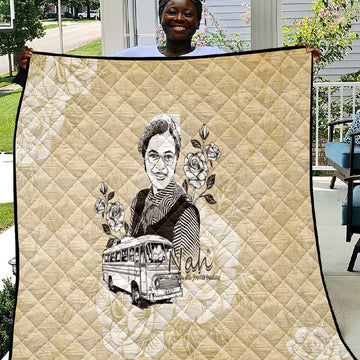 Nah Rosa Parks African Quilt Black Women History DT05