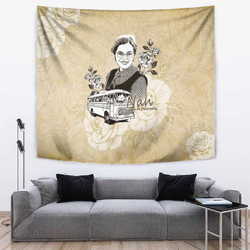 Nah Rosa Parks African Tapestry Black Women History DT05