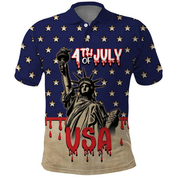Personalized USA 4th Of July Polo Shirt We The People DT05