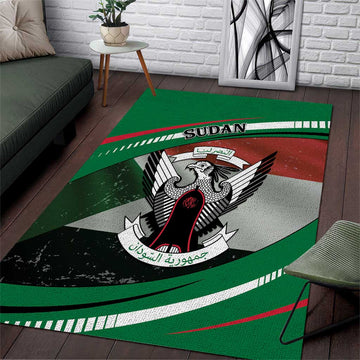 African Sudan Area Rug Victory Is Ours DT05