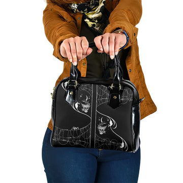 Skull Cowboy Shoulder Handbag Western Yoke Style DT05