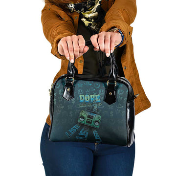 Dope Like Hip Hop Shoulder Handbag Hiphop Graffiti Style DT05