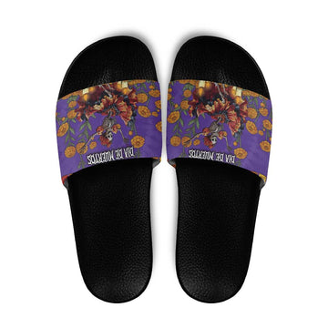 Day Of The Dead Slide Sandals Viva La Vida DT05
