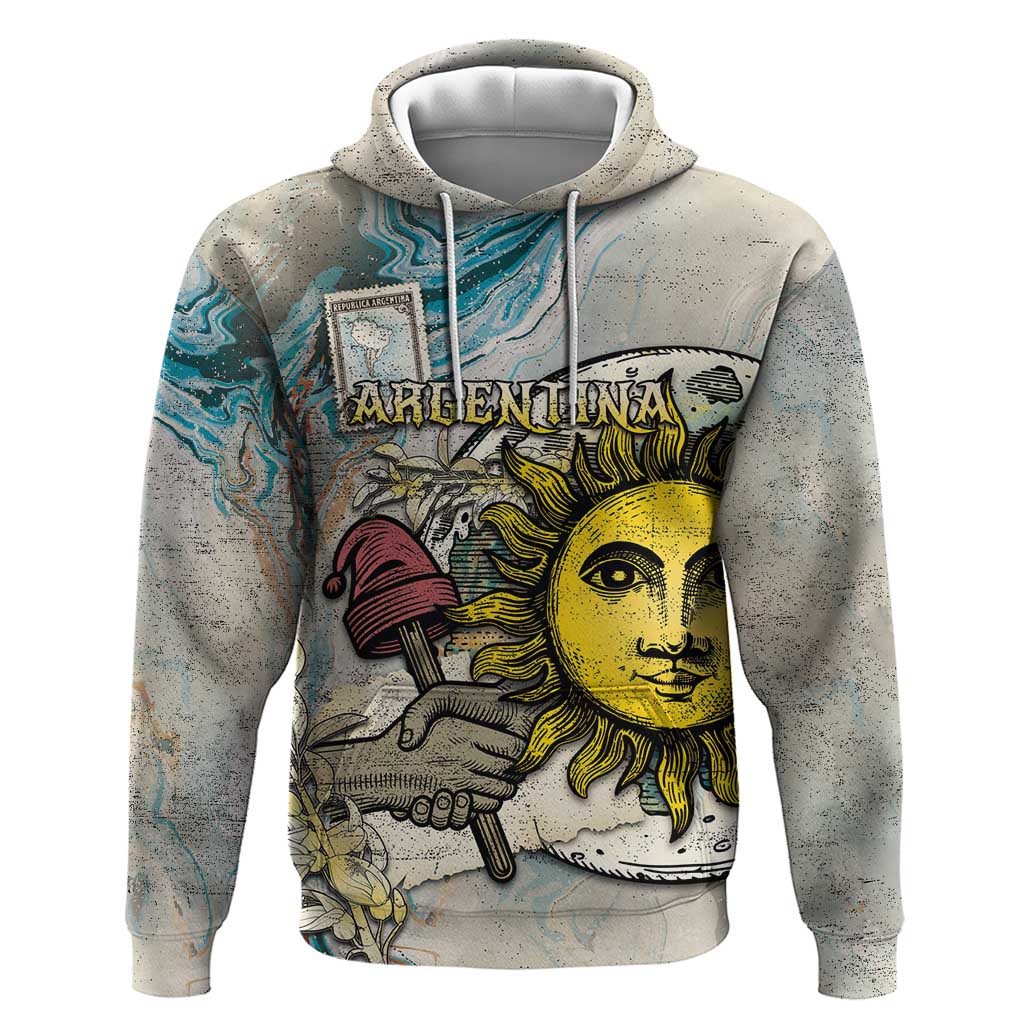 Argentina Hoodie Sol De Mayo Retro Style DT05