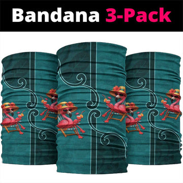 Western Yoke Neck Gaiter Flamingo Relax Cowboy Style DT05