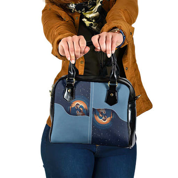 Western Yoke Shoulder Handbag Holy Family Christmas Cowboy Style DT05