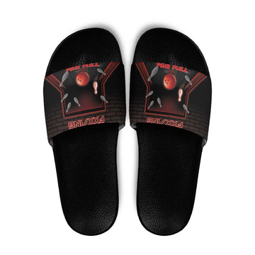 Bowling Slide Sandals Ten Pin Neon Style DT05