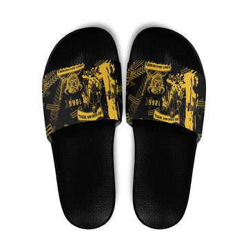 Buffalo Soldiers Slide Sandals Military Urban Retro Style DT05
