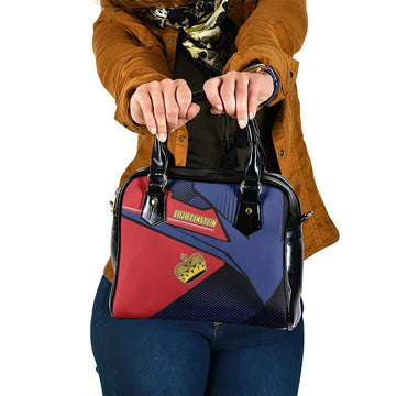 Liechtenstein Shoulder Handbag Crown Symbol DT05