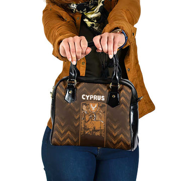 Cyprus Shoulder Handbag The Cypriot Mouflon With Coat Of Arms DT05