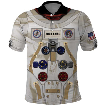 Personalized Astronaut Polo Shirt Space Explorer DT05