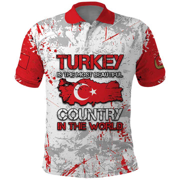 Turkey Polo Shirt Half Turkish Is Better Than None DT05