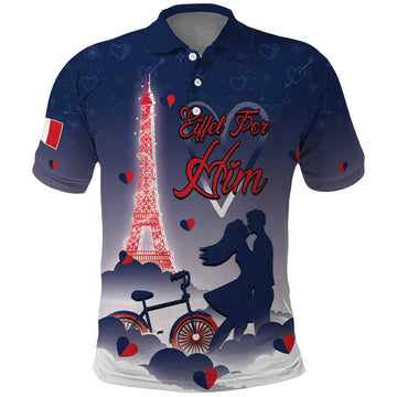Personalized France Polo Shirt Eiffel For Him DT05
