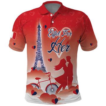 Personalized France Polo Shirt Eiffel For Her DT05