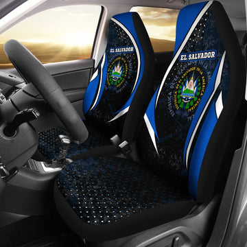El Salvador Car Seat Covers - El Salvadorian Spirit