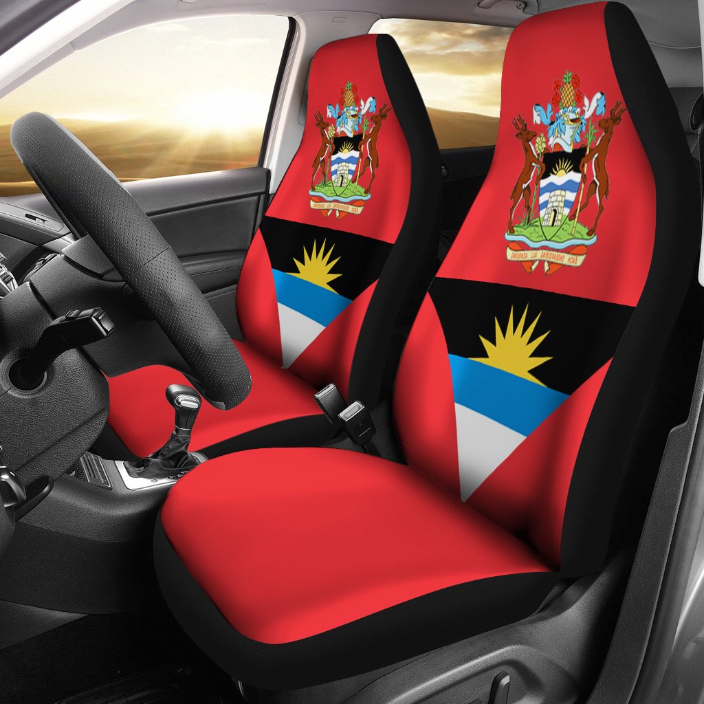 Antigua And Barbuda Tourism Flag Car Seat Covers