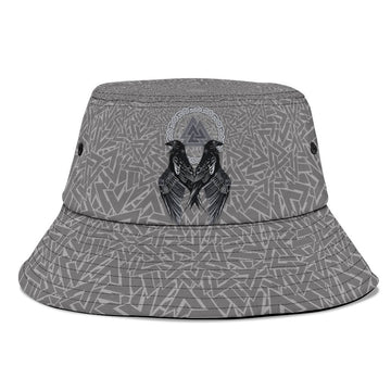 Viking Bucket Hat Raven Valknut RLT12
